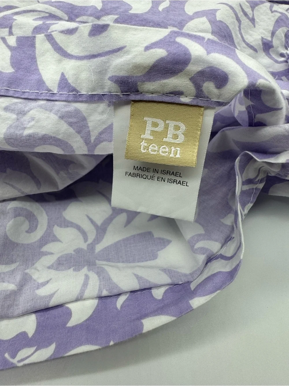 Pottery Barn Teen Euro Pastel Floral Pattern 1 of each Color, Set or 2